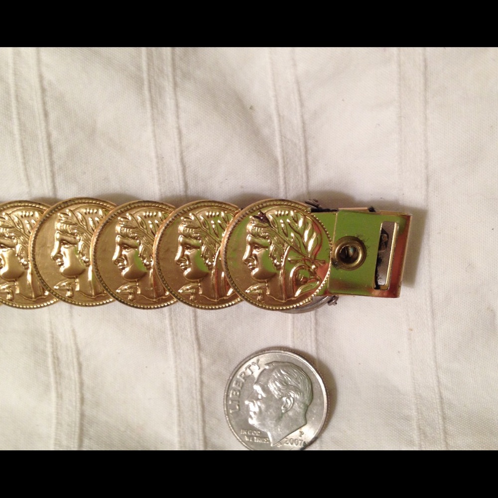 Gold Coin Belt - Picture 2 of 3